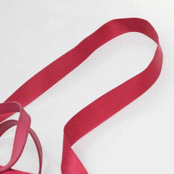 PRADA Tote Bag Nylon 2way Pink Silver Auth 138350 - Picture 8 of 16